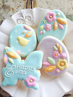 Fluttering Easter Cookies