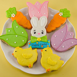 Happy Bunny Easter Cookies