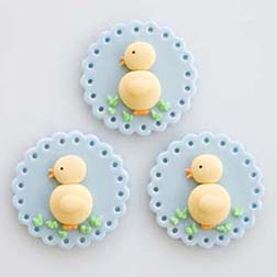 Sky Blue Easter Cookies