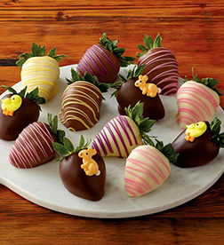 Happy Bunny Dipped Strawberries