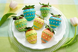 Easter Party Dipped Strawberries