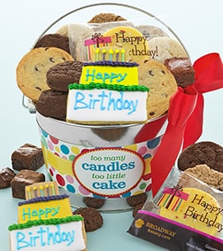 Too Many Candles Gift Pail, Cookies