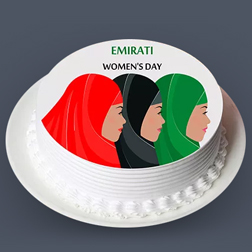 Emirati Women's Day Tribute Cake