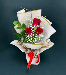 Ravishing Red Roses Bouquet