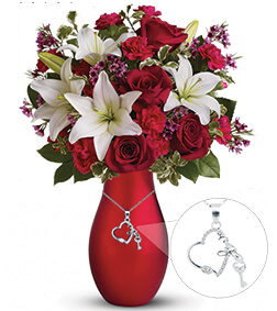 Heartstrings Bouquet, Lillies