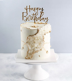 Crystal Love Birthday Cake, Customized Cakes