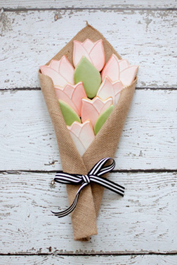 Bouquet Of Flowers Cookies