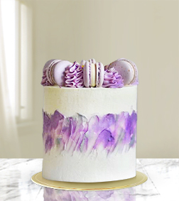 Purple Haze Mini Cake, Serving Size: 2