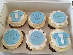 Best Dad Father's Day Cupcakes