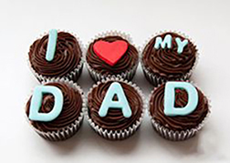 I Love Dad Cupcakes