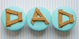 Handicraft Father's Day Cupcakes