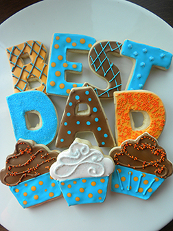 Charming Father's Day Cookies