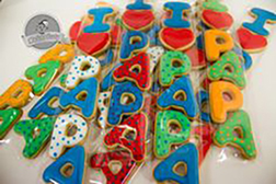 Father's Day Letter Cookies