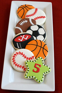 Field Day Father's Day Cookies