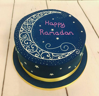Glowing Night Ramadan Cake