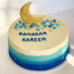 Starry Night Ramadan Cake