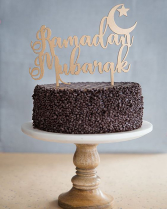 Chocolate Chips Ramadan Cake