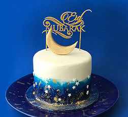 Starry Night Eid Cake, Eid Gifts