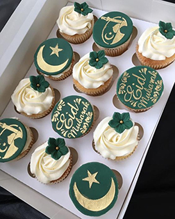 Delightful Wishes Eid Cupcakes
