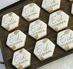 Written In Gold Eid Cookies