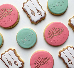 Traditional Wishes Eid Cookies