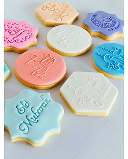 Pastel Wishes Eid Cookies