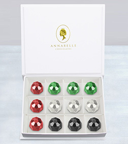 Gemstone Flag Chocolates By Annabelle Chocolates