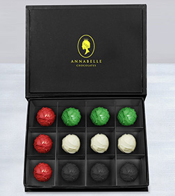 Waving Flag Truffles By Annabelle Chocolates