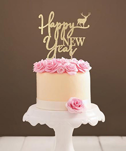 Majestic Rose New Year Cake