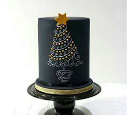 Star Bright New Year Cake