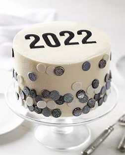 Fizz and Pop New Year Cake