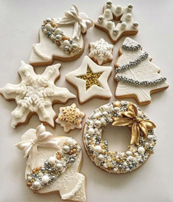 Winter Wonder New Year Cookies