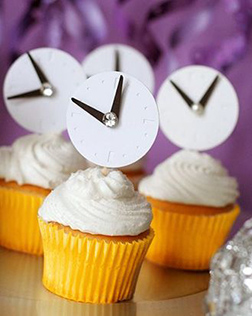 Tick Tock Dozen Cupcakes