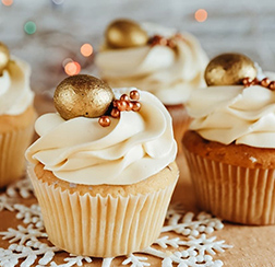 Golden Glow Dozen Cupcakes