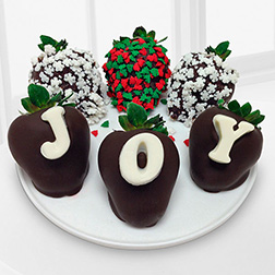 Joyful Wishes Dipped Strawberries