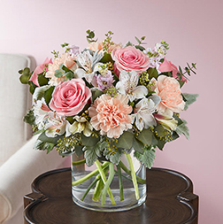 First Blush Bouquet, Carnations