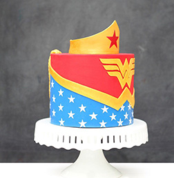 Wonder Woman Boutique Cake