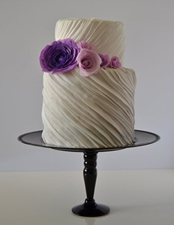 Satin Swirls Cake