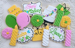 Birthday Decorations Cookies
