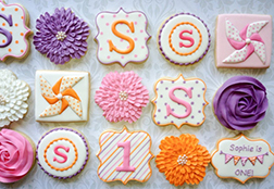 Origami Fun Custom Birthday Cookies