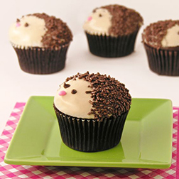 Cute Hedgehog Dozen Cupcakes