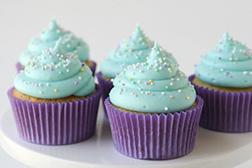 Beautiful in Blue Dozen Cupcakes