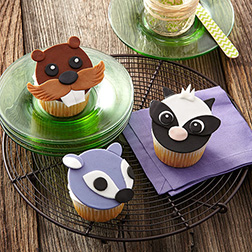 Forest Friends Cupcakes