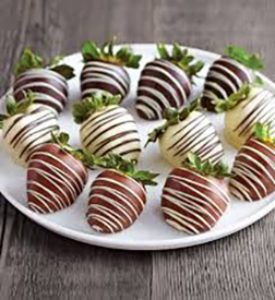 New Year Retreat Dipped Strawberries