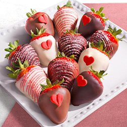 Loving Heart Dipped Strawberries