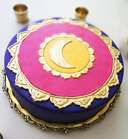 Golden Month Ramadan Cake