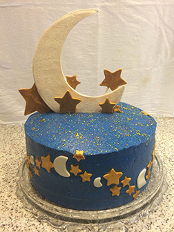 New Moon Ramadan Cake