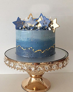 Starry Nights Eid Cake