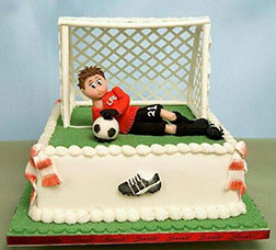 Goalkeeper Dad Cake