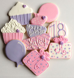 Retro Pink Cookies